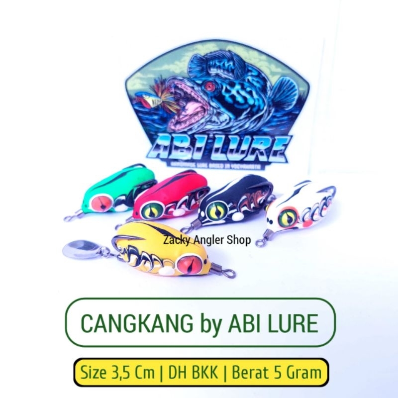 Soft Frog CANGKANG 3,5 Cm by ABI LURE