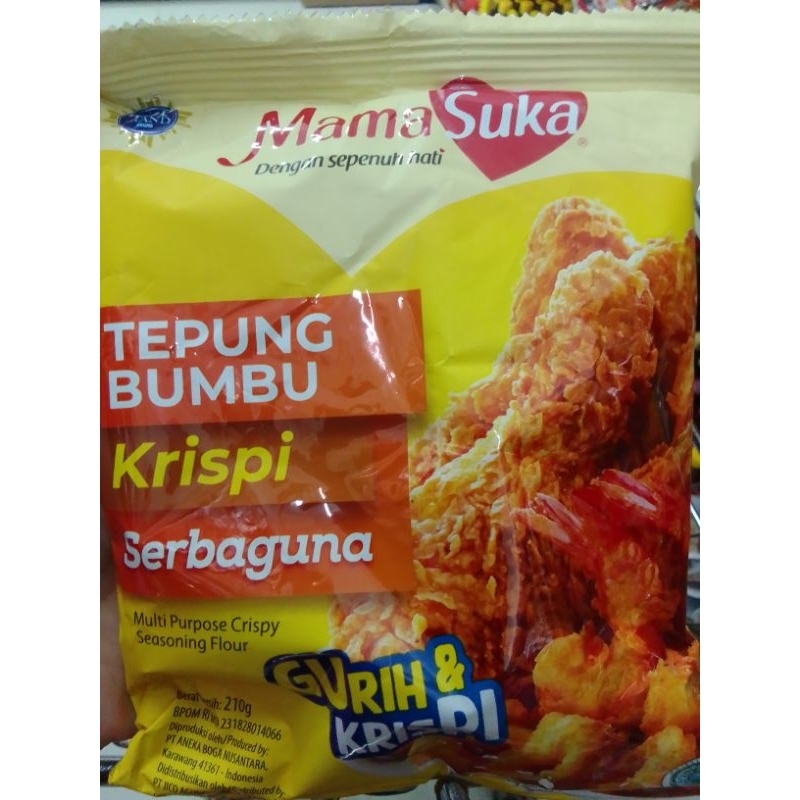 

Tepung Bumbu Krispi Serbaguna Mamasuka