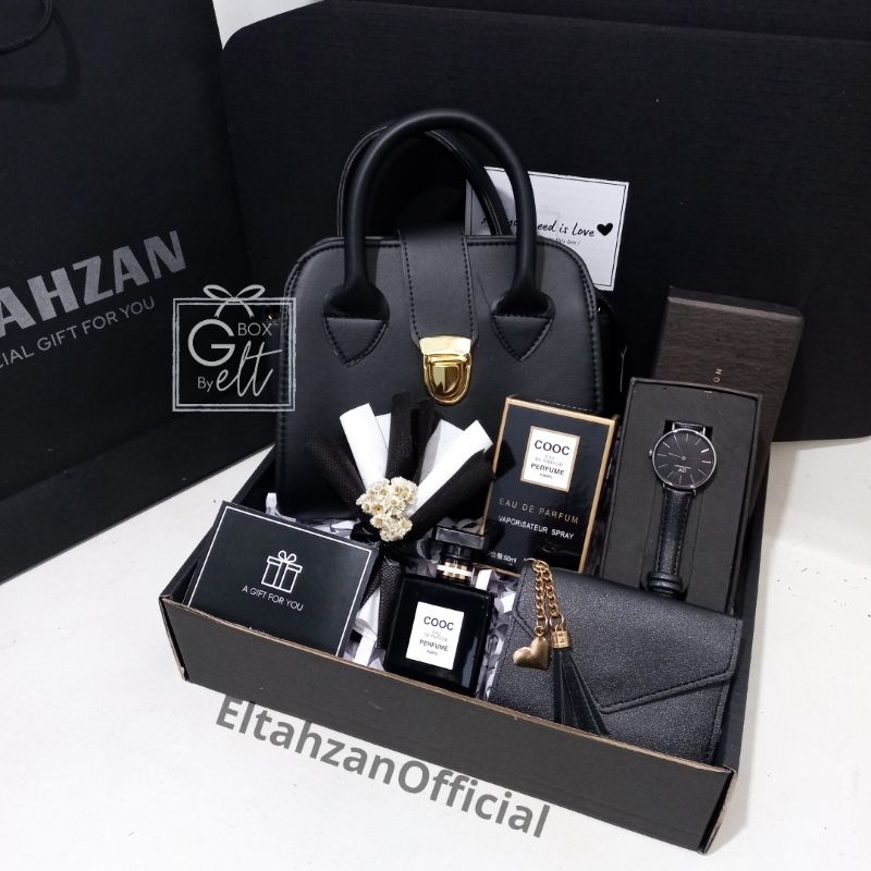 HAMPERS GIFT BOX TAS SLEMPANG KADO CEWEK HADIAH ULANG TAHUN HADIAH ULTAH