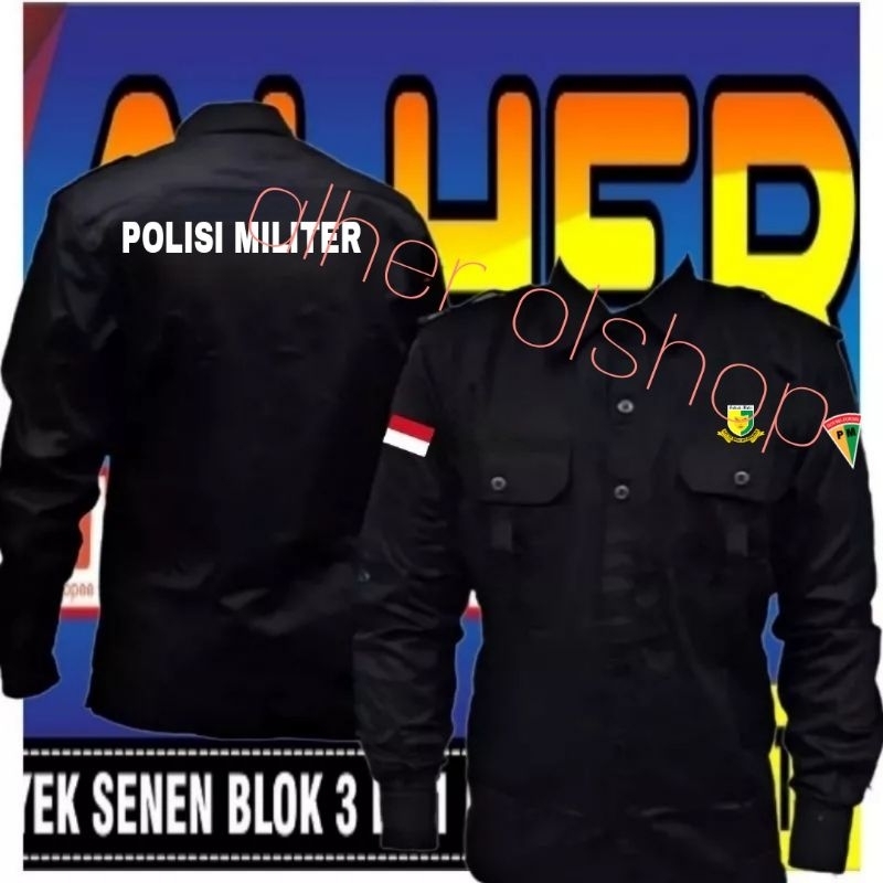 Kemeja PM baju PM seragam PM Pdh PM Pdl PM kemeja polisi militer baju polisi militer seragam polisi 