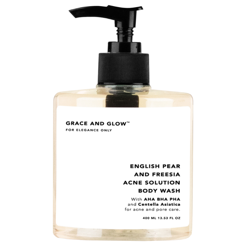 GRACE AND GLOW English Pear Anti Acne Solution Body Wash