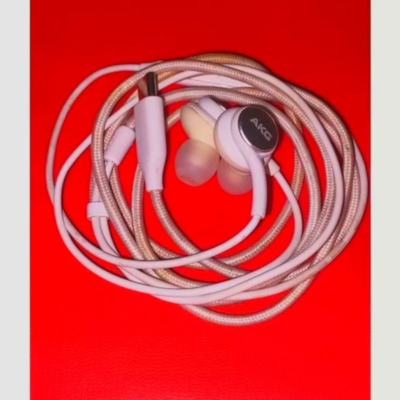 Headset Samsung AKG USB Type C VIETNAM Note 10 Original Copotan Center Sein Bawaan Hp Ori CABUTAN