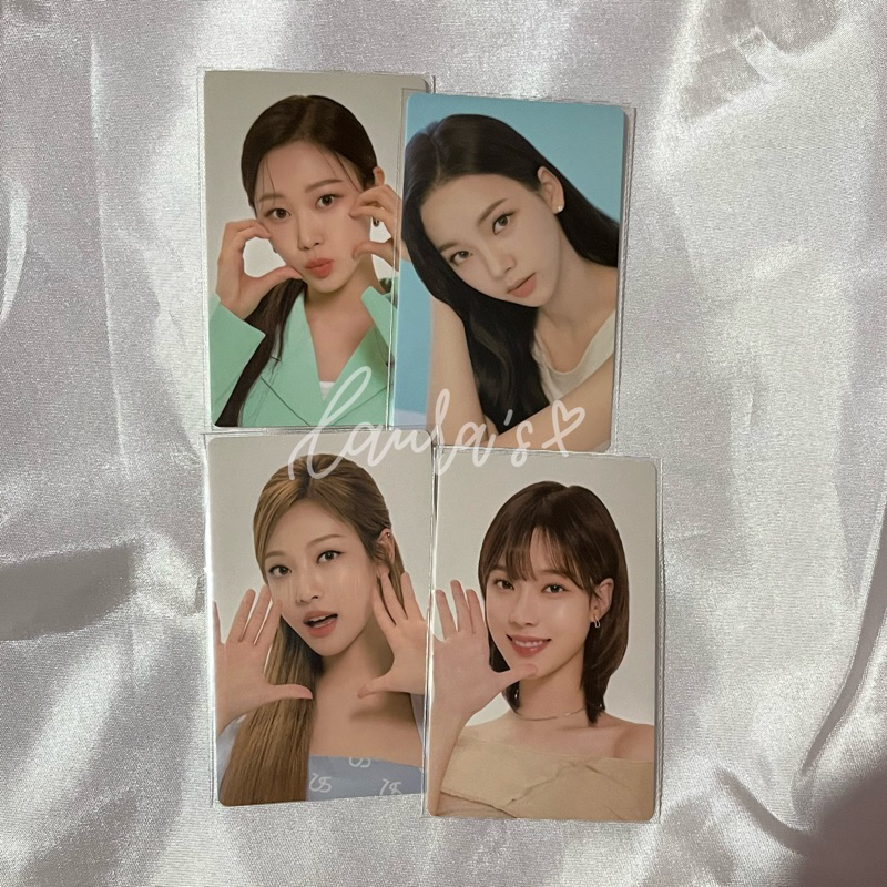 Photocard Official Aespa Mediheal PC Karina Giselle Winter Ning-Ning