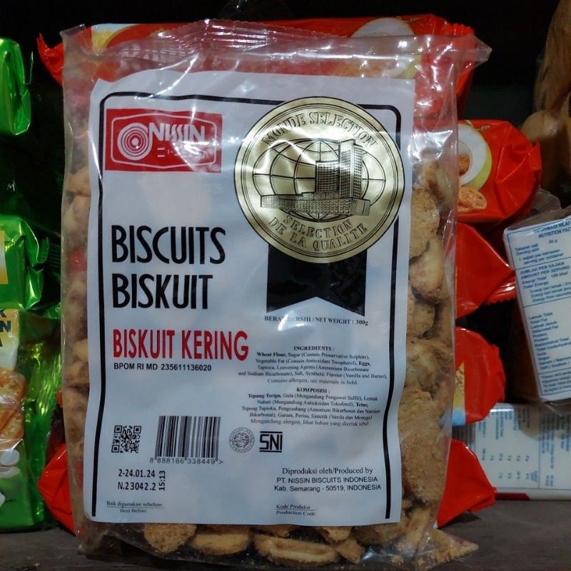 

Nissin Biskuit Kering | 300 gram