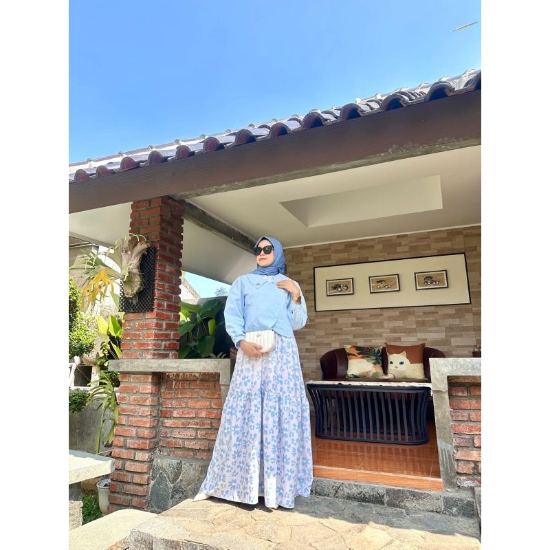 gamis one set inner yukensi keyzaa