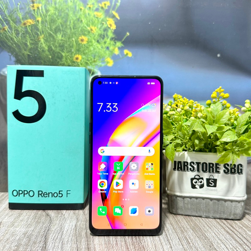 Oppo Reno 5F Reno5 F 8/128 Garansi resmi indonesia