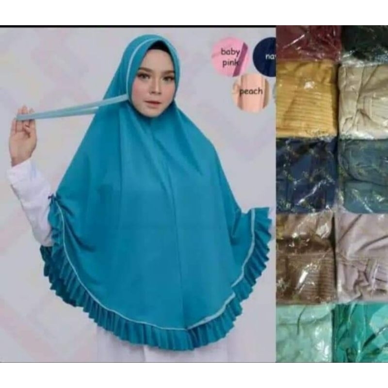 hijab wanita Jersey jumbo,hijab instan jumbo