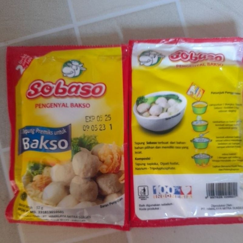 

pengenyal bakso Sobaso 32gr