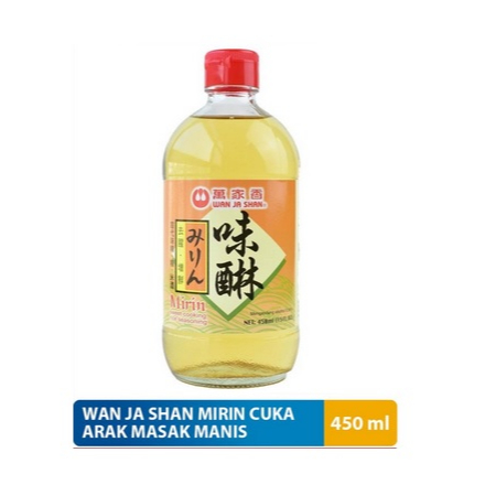 

Wan Ja Shan Mirin / Bumbu cair Masakan / Cuka Arak Manis 450 ml