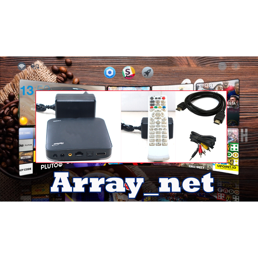 STB SMART TV ANDROID TV RAM 2GB