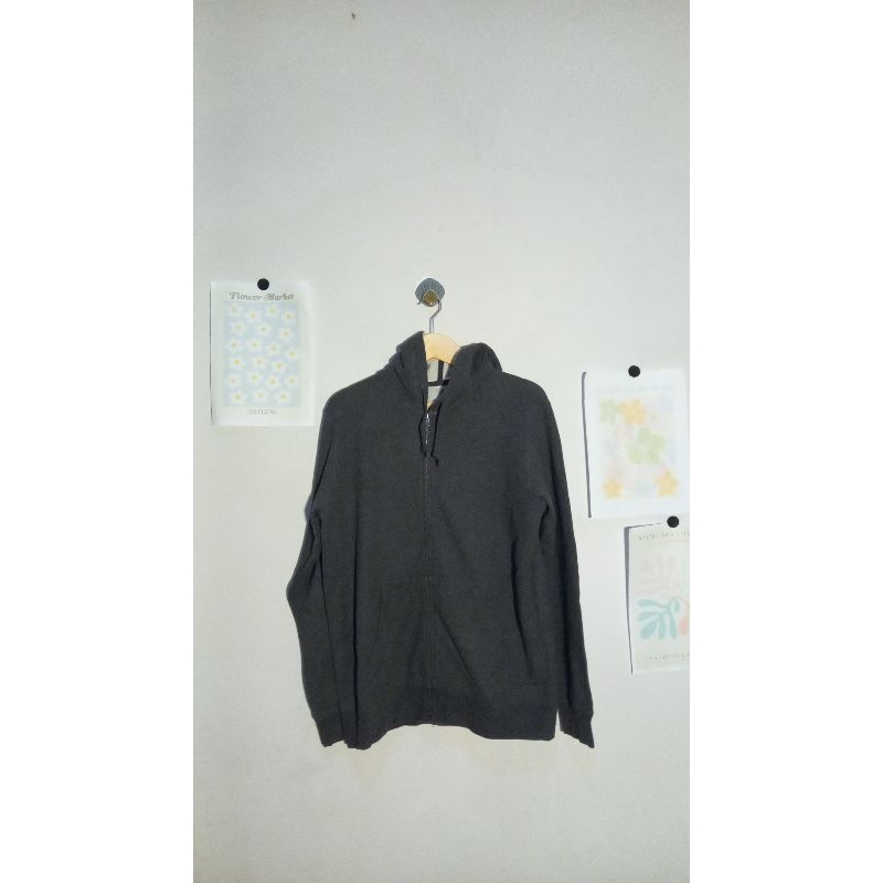 Hoodie zip uniqlo XL