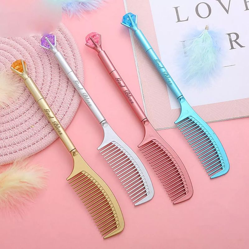 

Pulpen Pena Gel Sisir Pulpen Sisir Stationary ATK Kantor Sekolah Anak