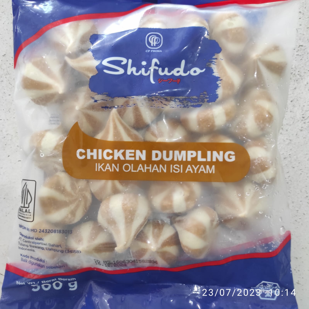 

Shifudo Dumpling Ayam 500 Gram