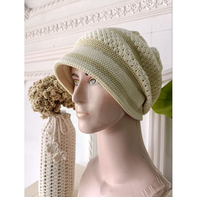 Topi Rajut Ciput Topi Pet Korean Handmade