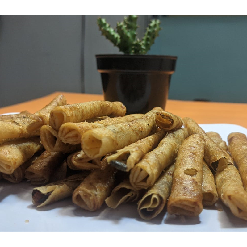 

Sale lumpia paket kemasan 1000 Gram, enak harga terjangkau