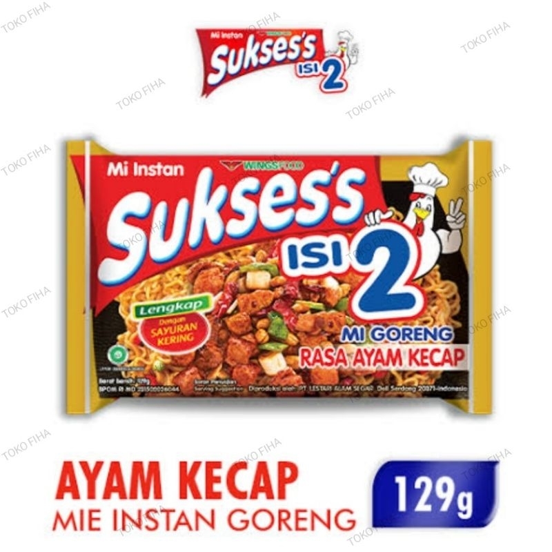 

Sukses's Isi 2 Mi Goreng Rasa Ayam Kecap