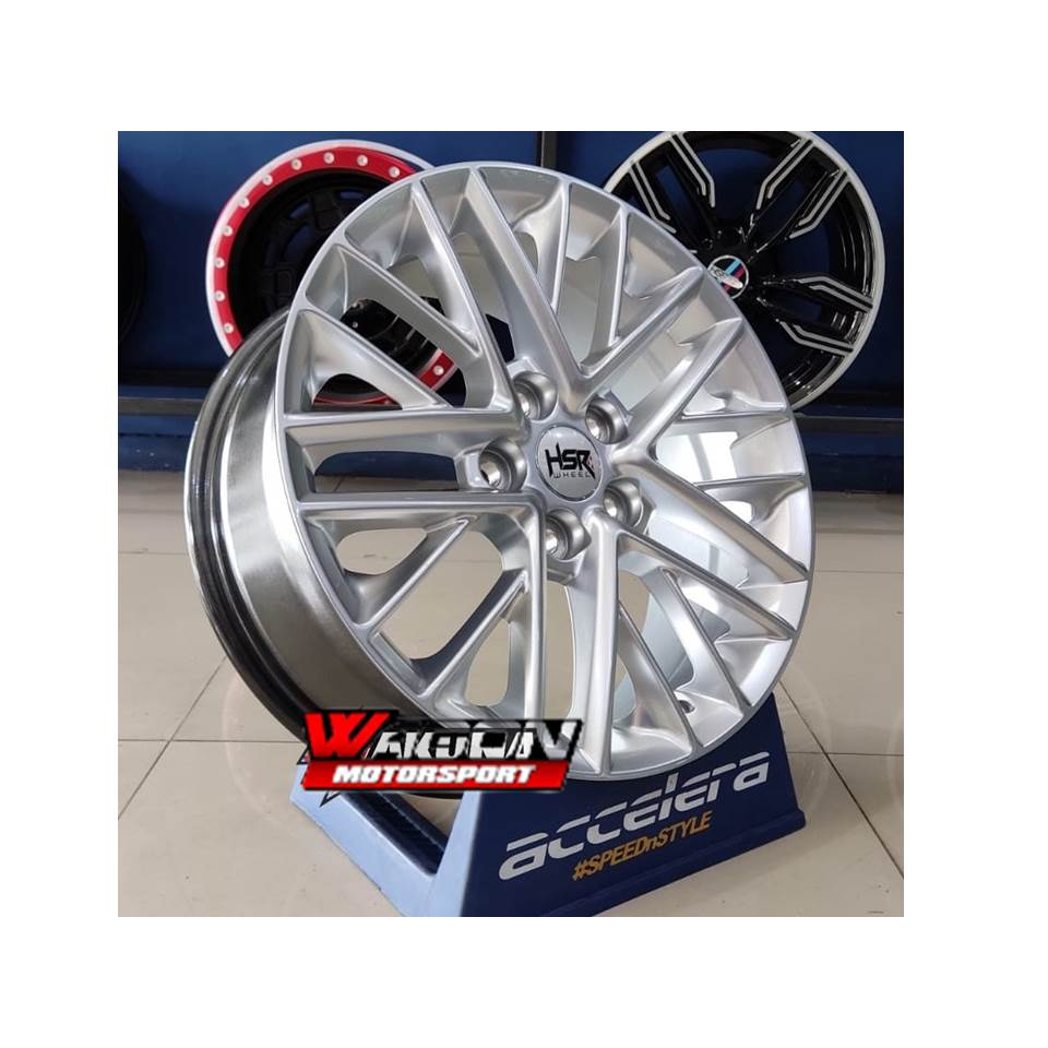 VELG MOBIL RACING VERTICAL HSR RING17 PCD5X114,3 BUAT INNOVA RUSH TERIOS CRV DLL
