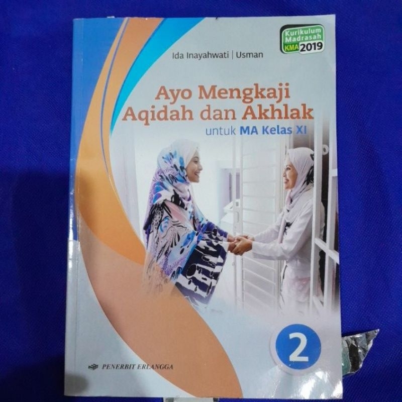 buku paket aqidah dan akhlak kelas 11 dan12