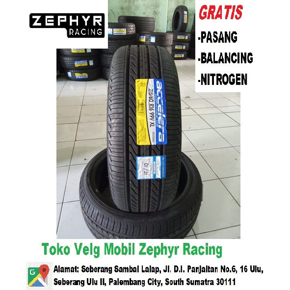 Ban Mobil Tubles 205/60 R16 ACCELERA ECO PLUSH  DI PALEMBANG