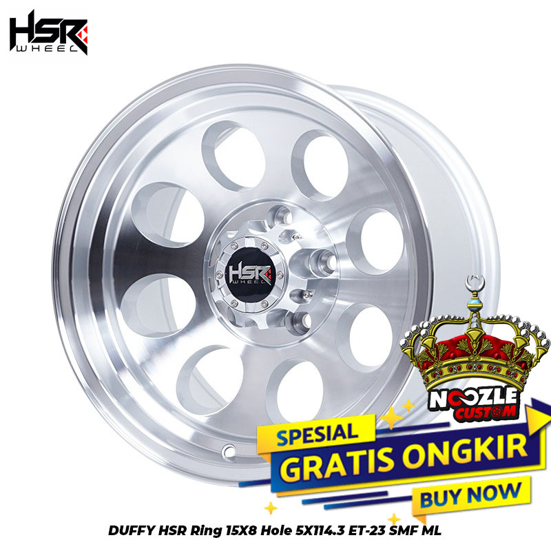 VELG MOBIL TERIOS RUSH RING 15 TYPE HSR DUFFY PELEK OFFROAD RING 15