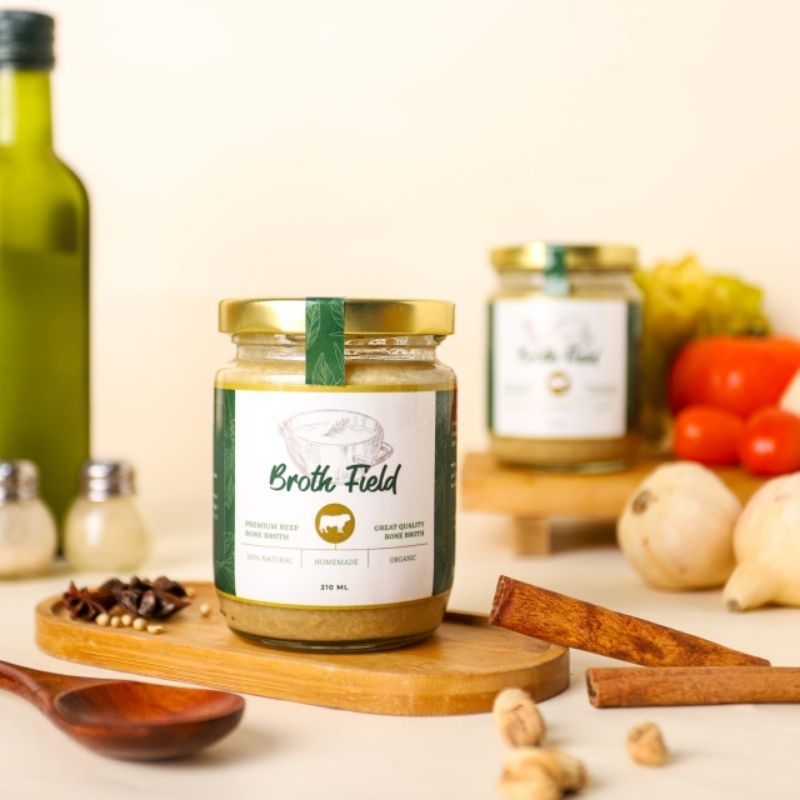 

BROTH FIELD - Grass Fed Beef Bone Broth - Kaldu Tulang Sapi Organik