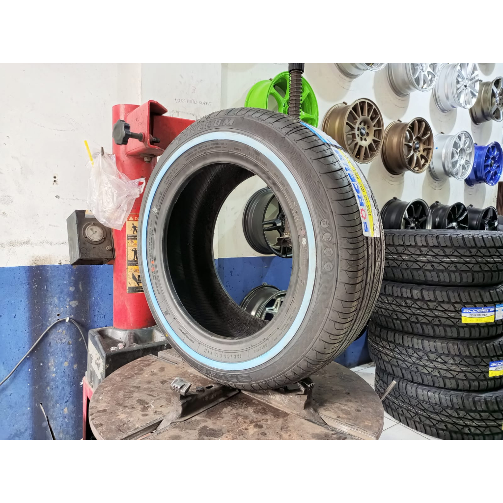 Ban Mobil Terlaris 195 65 R15 FORCEUM ECOSA WLW Free Pasang Balancing