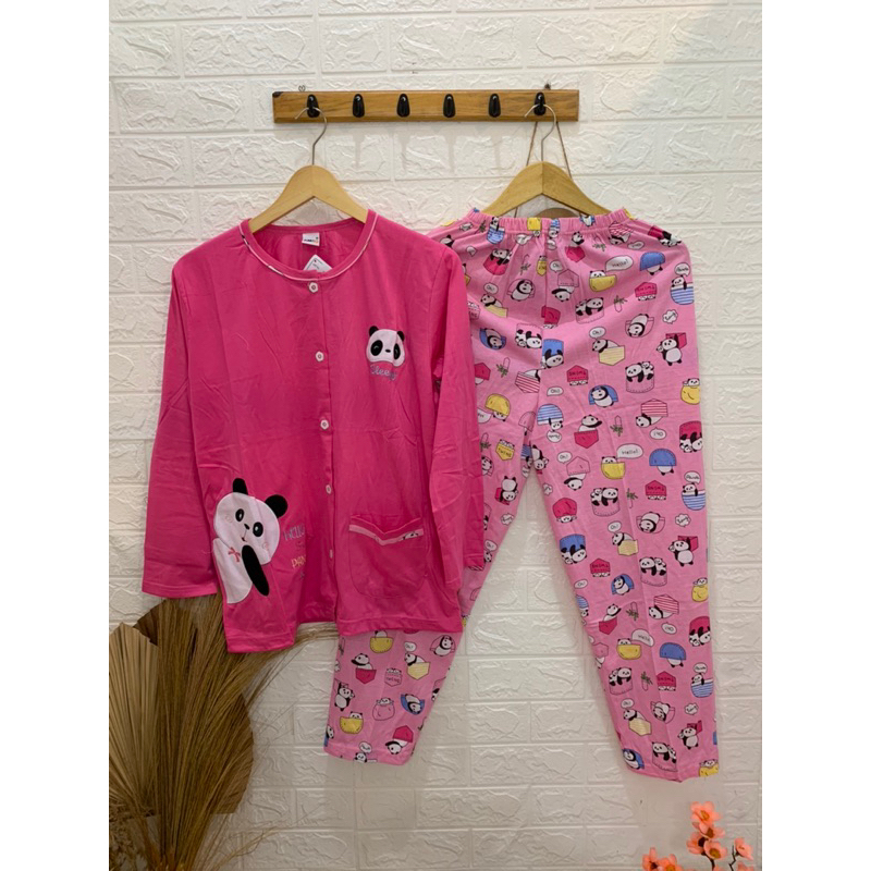 Babydoll Amro Lengan Panjang Celana Panjang