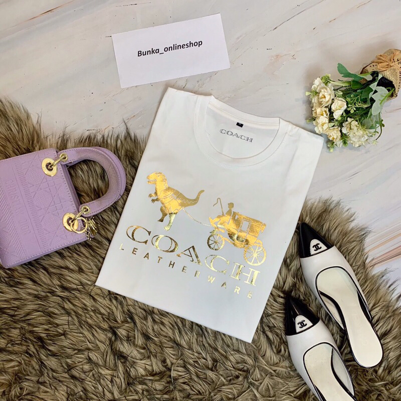 KAOS COACH PREMIUM QUALITY BAHAN IMPORT // KAOS WANITA // BAJU WANITA // BAJU IMPORT