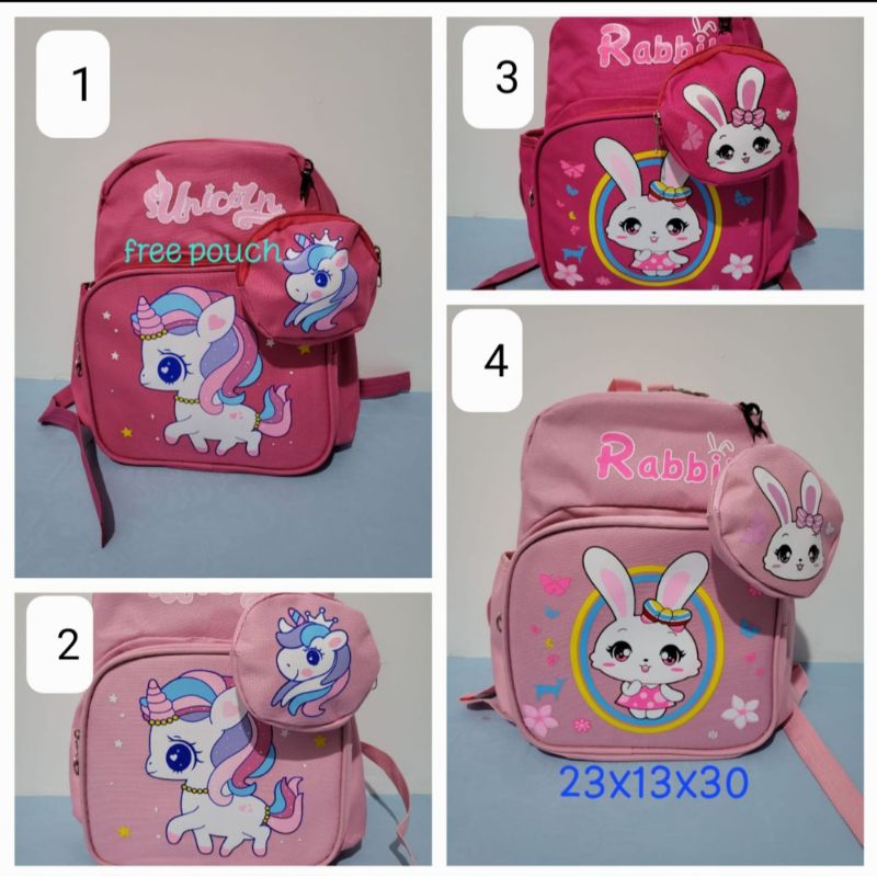 Tas kuda poni dan tas kelinci