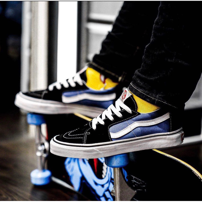 [ SALE ] SK8 LOW CLASSIC NAVY ORIGINAL