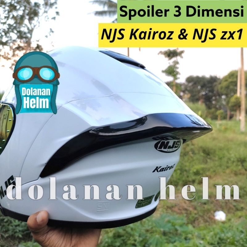 SPOILER 3D NJS KAIROZ / NJS ZX-1 ZX1 3D 3 DIMENSI