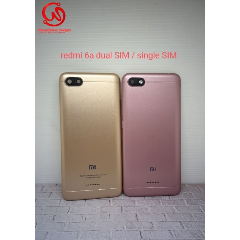 BACKDOOR / BACKCOVER XIAOMI REDMI 6A ORIGINAL