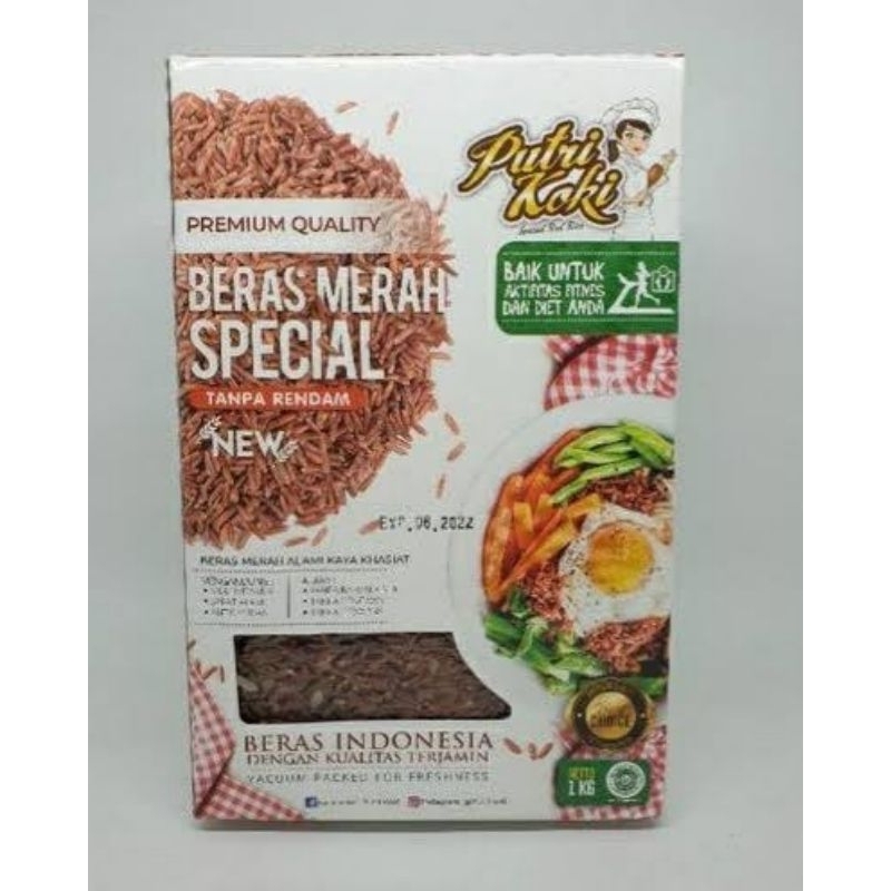 

BERAS MERAH SPECIAL PUTRI KOKI 1KG