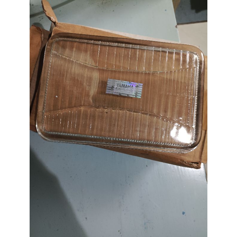 MIKA LAMPU DEPAN (BAHAN KACA ASLI) 5T5 RXK RX KING KOBRA RX KING COBRA OLD KUALITAS ORI SUPER