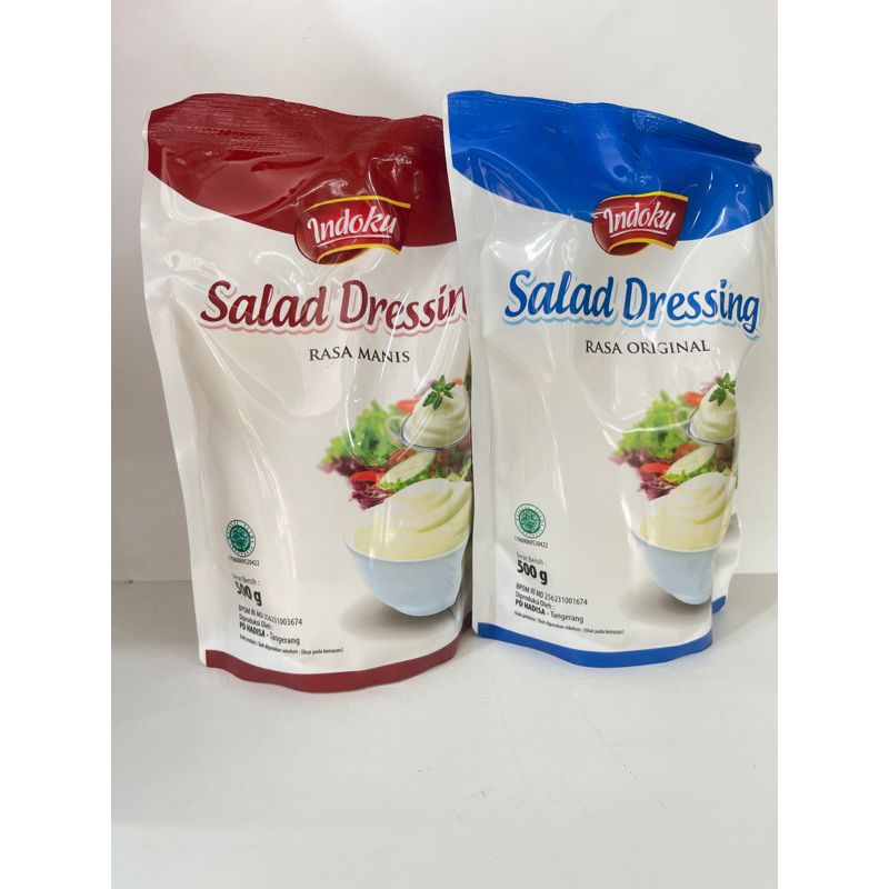 

Salad Dressing Original dan Manis Indoku 500g