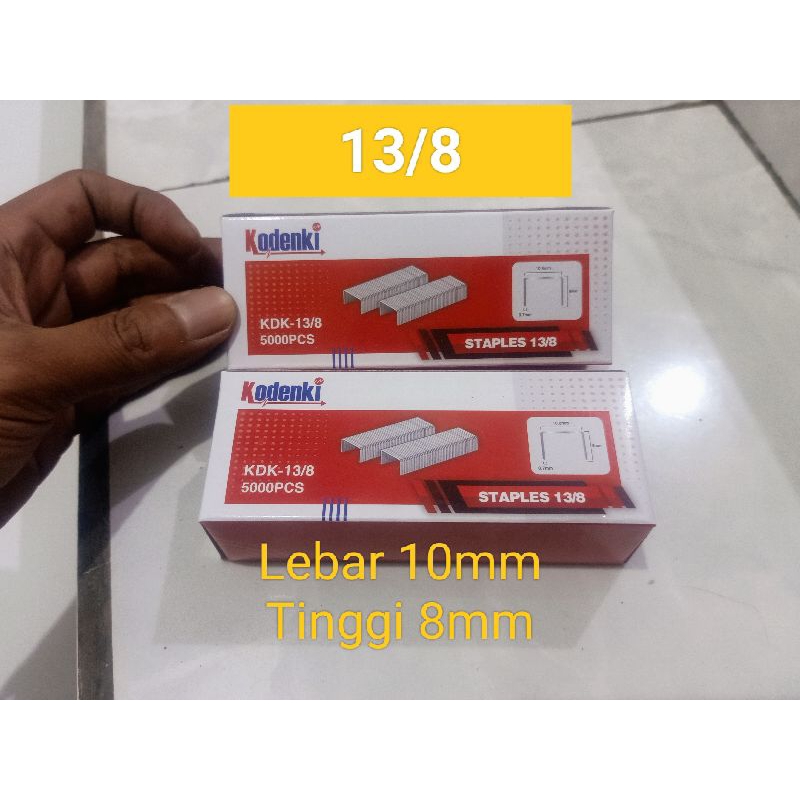 

Isi Staples tembak 13/8