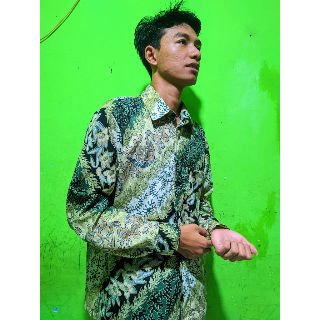 Kemeja Lengan Panjang Batik MOTIF HANA