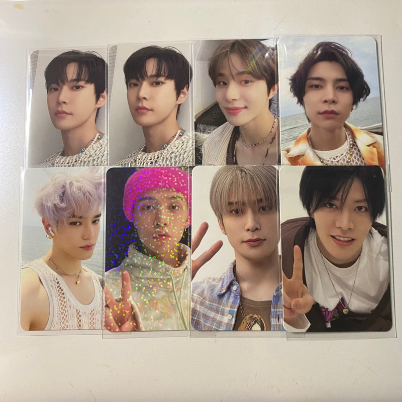 [READY STOCK] NCT CCOMAZ TC TRADING CARD ORANGE GREEN TAEYONG JOHNNY YUTA DOYOUNG JAEHYUN JUNGWOO