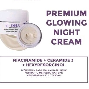 Krim malam ADHA Night cream/Night glow/Dark spot