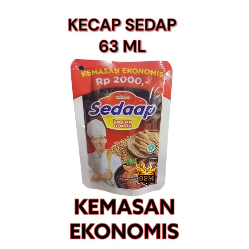 

Kecap sedap kemasan Refill 63ml