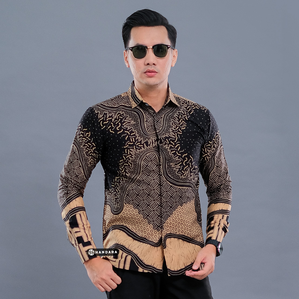 Batik Handara - Satrio Dewo Kemeja Pria Furing Erro