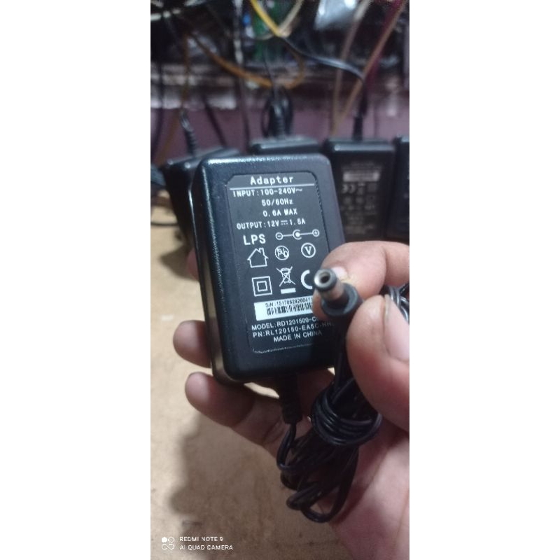 Adaptor 12v 1,5a original LPS