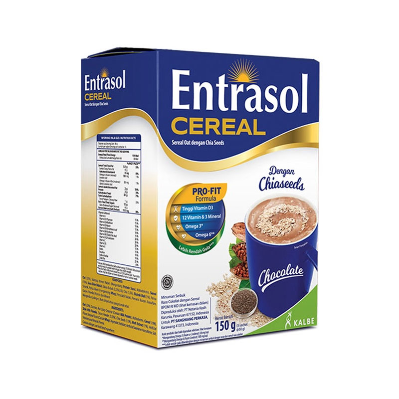 

ENTRASOL OAT QUICKSTART CHOCOLATE 5 X 30 GRAM