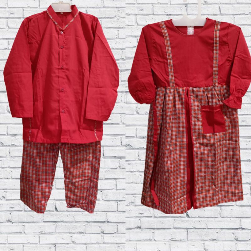 Seragam ANAK TK TPA UKURAN JUMBO / SERAGAM MUSLIM GAMIS ANAK PEREMPUAN