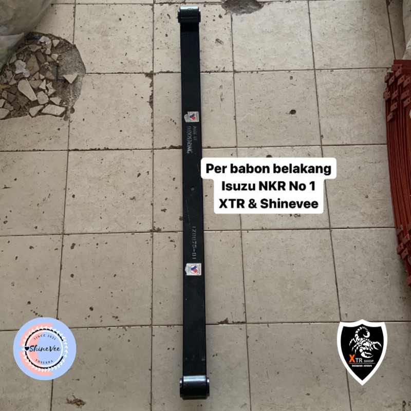Per babon belakang Isuzu NKR No 1 per belakang Elf NKR71 pir induk isuzu NMR iz075 - 1 indospring 10