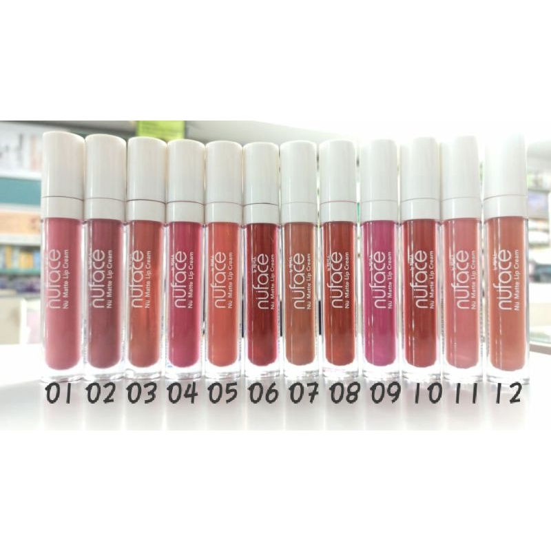 NU FACE LIPCREAM MATTE