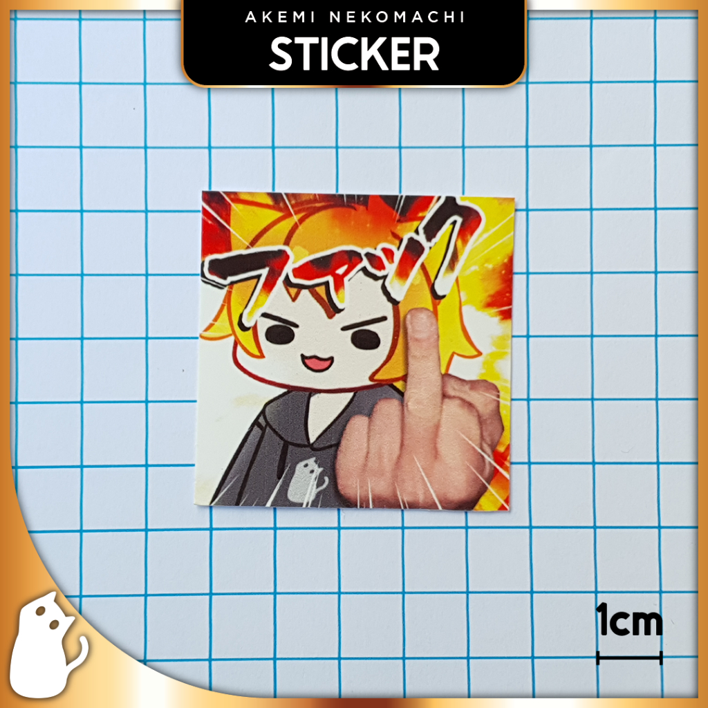 

FAKKU - Akemi Nekomachi Sticker Vtuber
