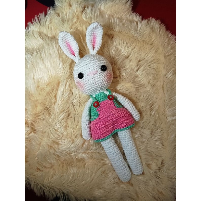 LOLLY BUNNY DOLL / Boneka rajut kelinci / Bunny Amigurumi