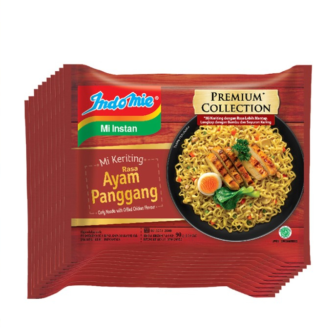 

Indomie Mi Keriting Ayam Panggang