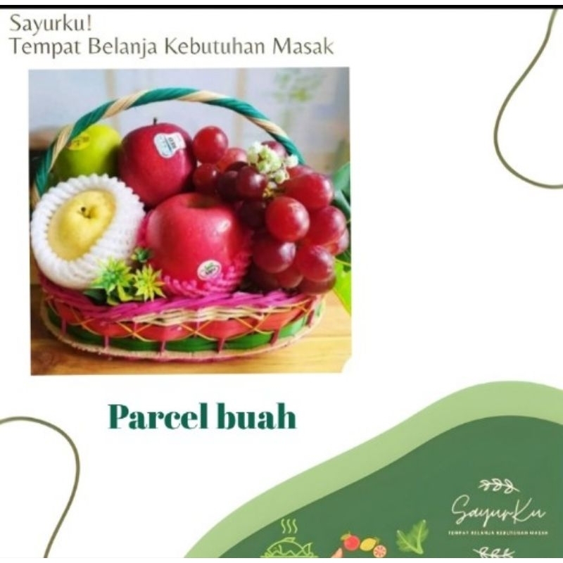 

Parcel buah free kartu ucapan